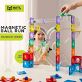 Magnetic Ball Run Rainbow Series(107-Piece)