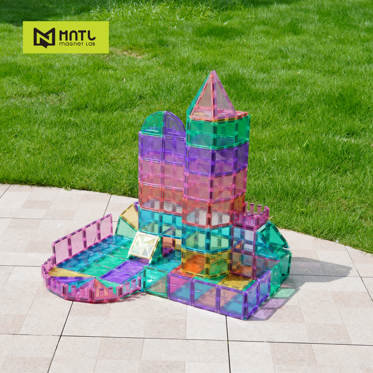 Magnet Tiles Jelly Series (100-Piece)