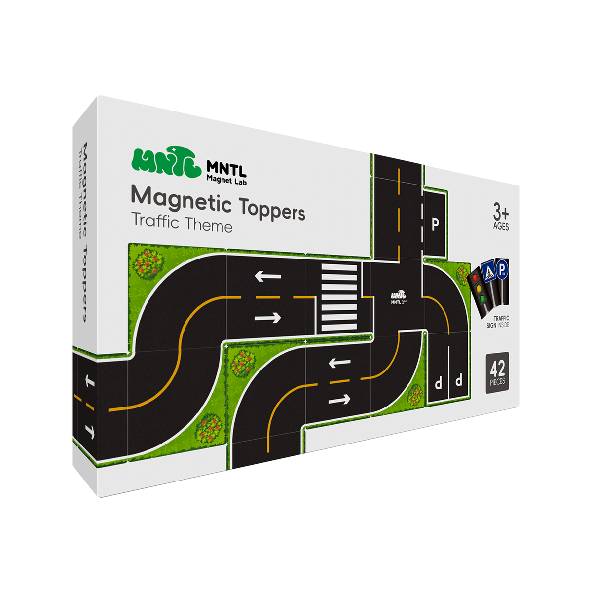 Magnetic Toppers Traffic Expansion Set (42-Piece)