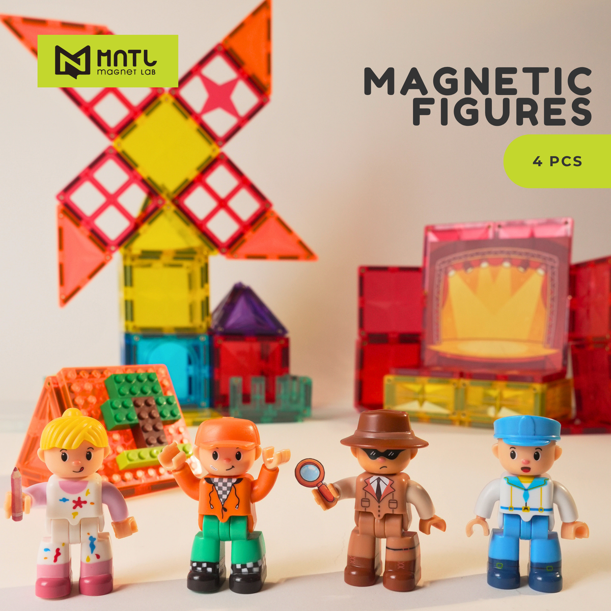 Magnetic Figurine Set