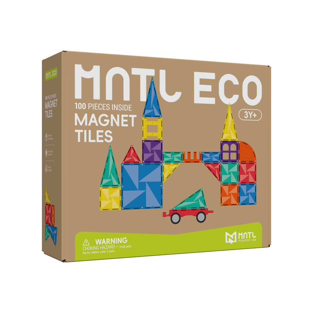 Magnet Tiles Rainbow Series (100-Piece)
